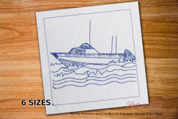 Cuddy Cabins Boat Embroidery Design Review