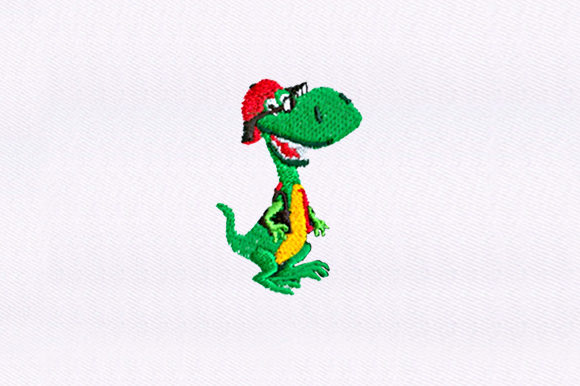 Funky Dinosaur: A Boutique Sweatshirt Embroidery Review