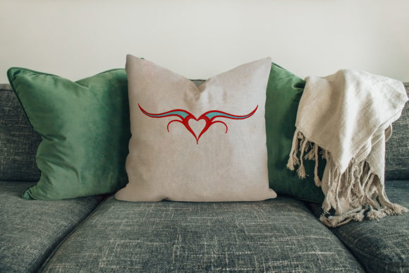 Heart Tribal: A Warm, Versatile Embroidery Design for Meaningful Gifts