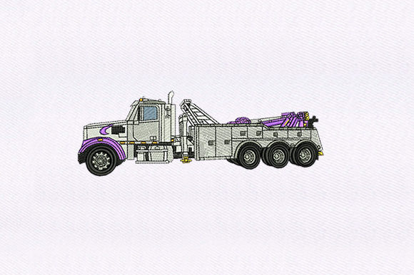Industrial Truck Embroidery Design Review