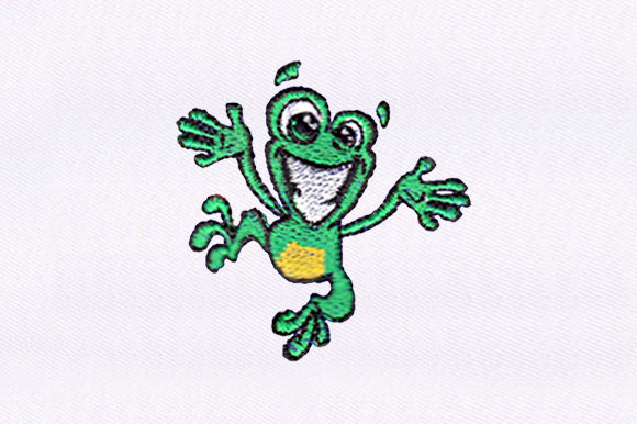 Jumping Frog Embroidery Design Review