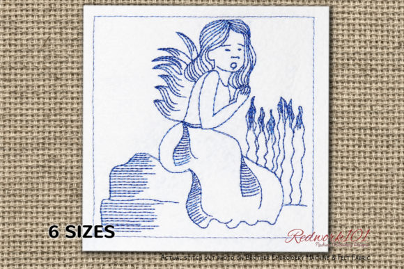 Peace Angels Redwork Review
