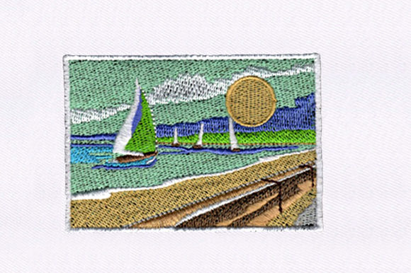 Picturesque Ships: A Coastal Embroidery Review