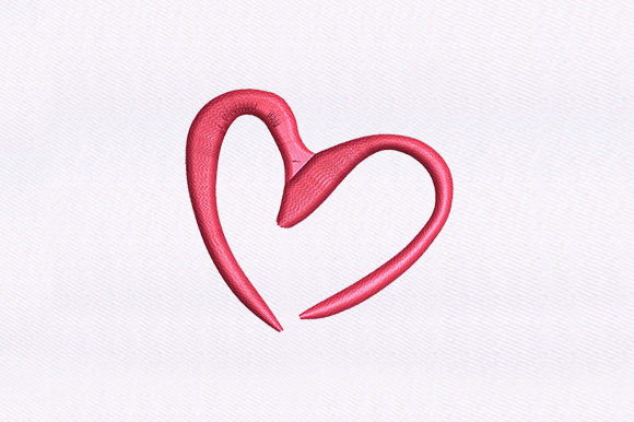 Pink Heart Embroidery Design Review